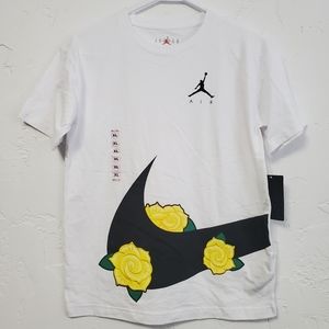 Nike Jordan Girls Kids Tshirt Sz XL